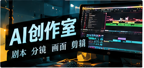 AI片场主题视觉